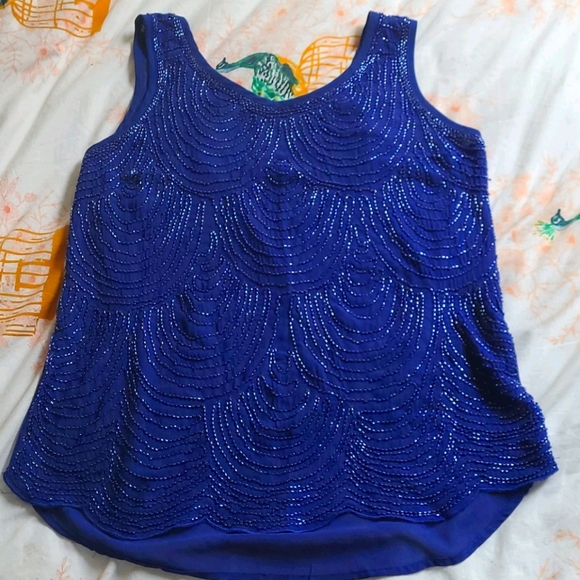 Beaded Tank Top - Picture 1 of 7